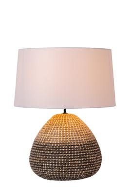 Lucide MADUKA - Tafellamp - Ø 45 cm - 1xE27 - Naturel | Premium