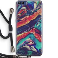 Chameleon Sun: Huawei P Smart (2018) Transparant Hoesje met koord