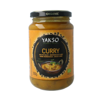 Yakso Curry wok saus bio 350 Gram