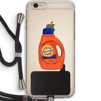 Ultra Sensitive: iPhone 6 PLUS / 6S PLUS Transparant Hoesje met koord Ultra Sensitive: iPhone 6 PLUS / 6S PLUS Transparant Hoesje met koord