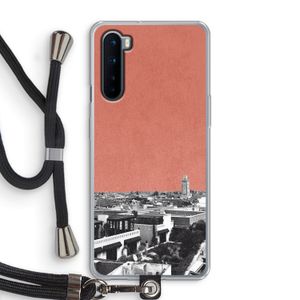 Marrakech Skyline : OnePlus Nord Transparant Hoesje met koord