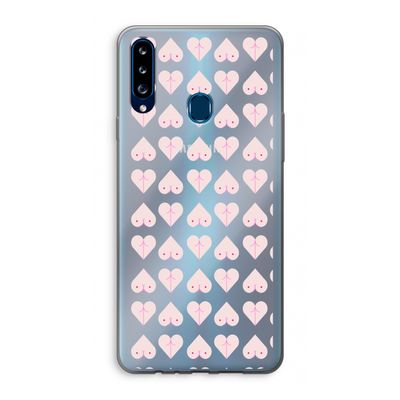 Ass 'n Titties: Samsung Galaxy A20s Transparant Hoesje