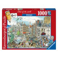 Ravensburger Legpuzzel Fleroux Antwerpen, 1000st. - thumbnail