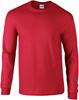 Gildan G2400 Ultra Cotton™ Long Sleeve T-Shirt - Red - 4XL