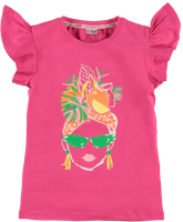 O'Chill Meisjes t-shirt - Toscha - Roze - thumbnail