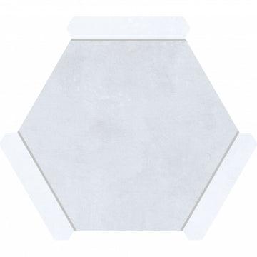 Monopole Avant Hexagon Tegels Calpe Blanco 22 x 25 CM Porselein