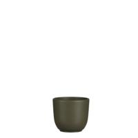 Tusca pot rond groen - h9xd10cm - Mica decorations