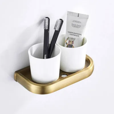 ImperialBronze Antiek Messing Badkamer Accessoireset