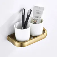 ImperialBronze Antiek Messing Badkamer Accessoireset