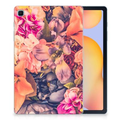 Samsung Galaxy Tab S6 Lite | S6 Lite (2022) | Siliconen hoesje | Bosje Bloemen