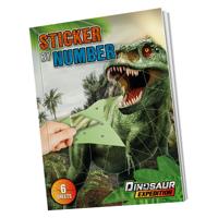 Creative Craft Group Dino stickeren op nummer