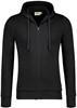 Hakro 605 Hooded sweat jacket Premium - Black - 2XL