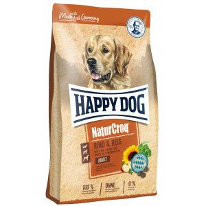 Happy Dog 60517 droogvoer voor hond 15 kg Volwassen Rundvlees, Rijst