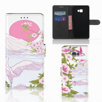 Samsung Galaxy J4 Plus (2018) Telefoonhoesje met Pasjes Bird Standing - thumbnail