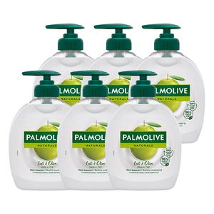 Palmolive - Naturals Milk & Olive Handzeep - 6x 300ml