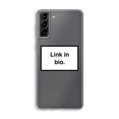 Link in bio: Samsung Galaxy S21 Plus Transparant Hoesje