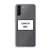 Link in bio: Samsung Galaxy S21 Plus Transparant Hoesje