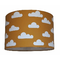 Designed4Kids hanglamp wolk okergeel