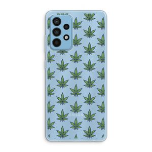 Weed: Samsung Galaxy A52 Transparant Hoesje