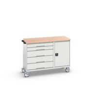 Bott Verso Montagewagen | 5 Lades | 1 Deur | Multiplex Blad | RAL 7035 - 16927151.16