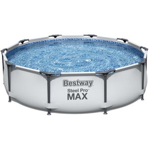 Bestway Zwembad steel pro max set rond 305 zwembad Incl. filterpomp (220-240V)