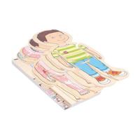 Beleduc houten lagenpuzzel jongen - 5 lagen