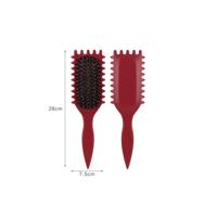 Doop Me & Brush Luxe Hairbrush Red 1St