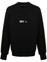 NILøS sweat à logo imprimé - Noir