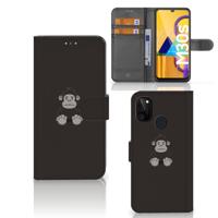 Samsung Galaxy M21 | M30s Leuk Hoesje Gorilla | Portemonnee hoesje