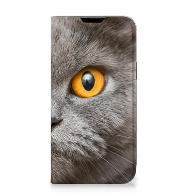 Smartphone hoesje Apple iPhone 14 Plus Britse Korthaar Smartphone hoesje Apple iPhone 14 Plus Britse Korthaar