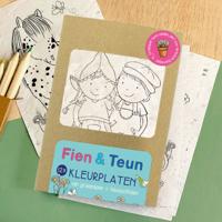 BLOOM your message Fien en Teun Kleurplaten met bloemzaadjes