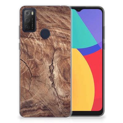 Alcatel 1S (2021) | Bumper Hoesje | Tree Trunk