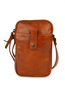 Bear Design Phone Bag Sev Telefoontasje Cognac