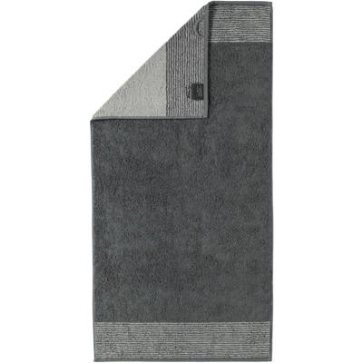 Cawö Cawo Two-Tone Badlaken Leisteen 80x150