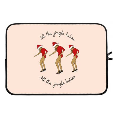 Jingle Ladies: Laptop sleeve 13 inch Jingle Ladies: Laptop sleeve 13 inch