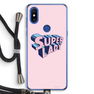 Superlady: Xiaomi Mi Mix 3 Transparant Hoesje met koord