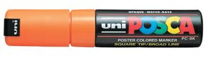 Uni-Ball uni POSCA PC-8K markeerstift 1 stuk(s) Beitelvormige punt Roze