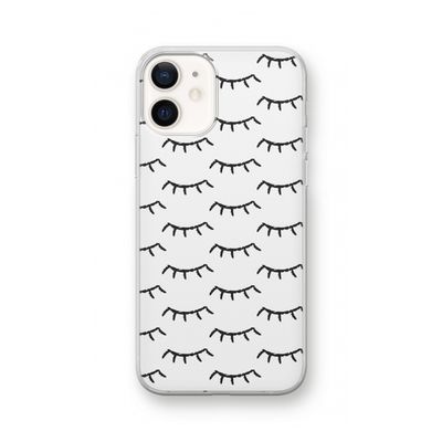 Wimpers: iPhone 12 Transparant Hoesje