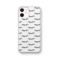 Wimpers: iPhone 12 Transparant Hoesje
