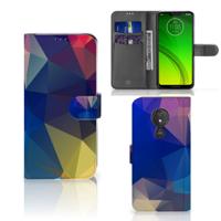 Motorola Moto G7 Power | Book Case | Polygon Dark Motorola Moto G7 Power | Book Case | Polygon Dark