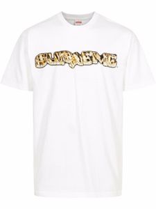 Supreme t-shirt Diamond 'FW21' à logo imprimé - Blanc