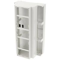 Hammond Electronics 1597DIN9MDH53 DIN-rail-behuizing Open 90 x 58 x 160 PPO Lichtgrijs 1 stuk(s) - thumbnail