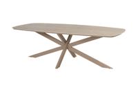 Taste Prado keramische deens ovale tuintafel 240x105 cm - latte