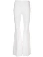 Rosetta Getty pantalon évasé à taille élastique - Blanc - thumbnail