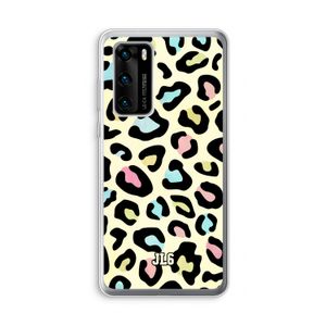 Leopard pattern: Huawei P40 Transparant Hoesje