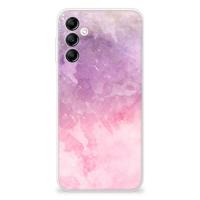 Smartphone hoesje Samsung Galaxy A14 5G Pink Purple Paint