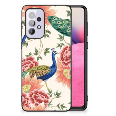 Dierenprint Telefoonhoesje voor Samsung Galaxy A33 5G Pink Peacock