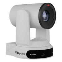 PTZOptics Move 4K, een 3th Gen PTZ camera, 30x Optical Zoom wit