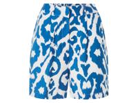esmara Korte dames broek (Blauw/print, 44)