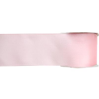 Satijn sierlint - lichtroze - Hobby/decoratie cadeau lint - 2,5 cm x 25 meter